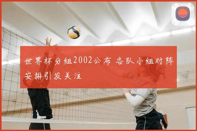 世界杯分组2002公布 各队小组对阵安排引发关注